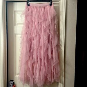 Tulle Maxi Skirt